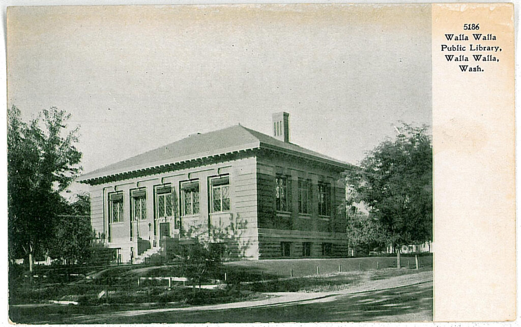 5186: Walla Walla Public LIbrary, Walla Walla, Wash. Building